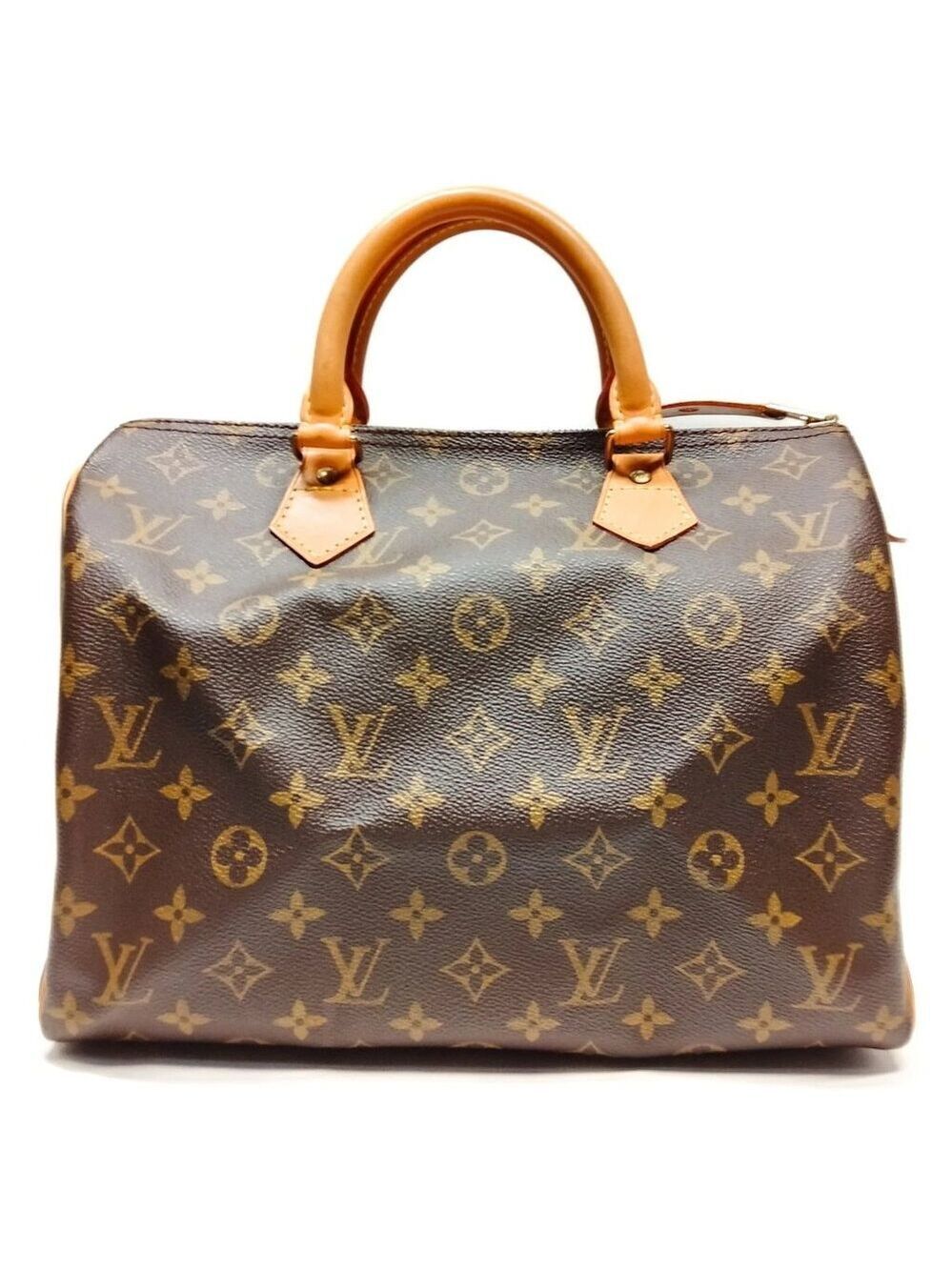 Louis Vuitton LV Hand Bag Speedy 30 Brown Monogram 730-051925